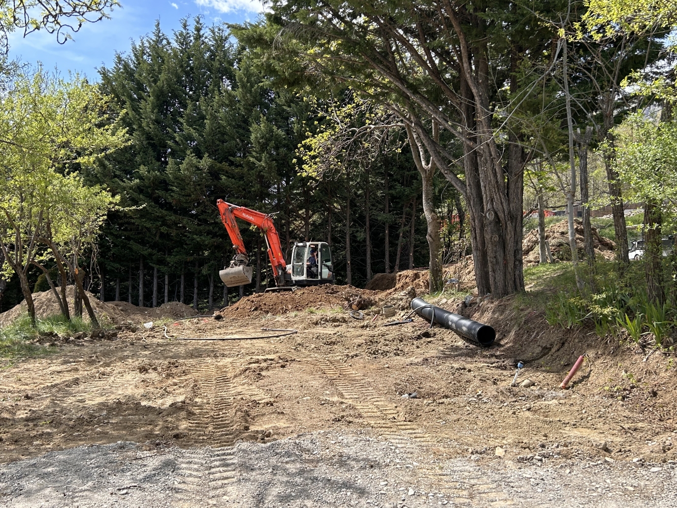 De nouveaux emplacements en cours de création